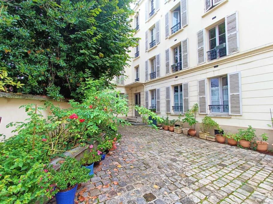 Ferienwohnung Au Petit Trianon Bleu Versailles Exterior foto