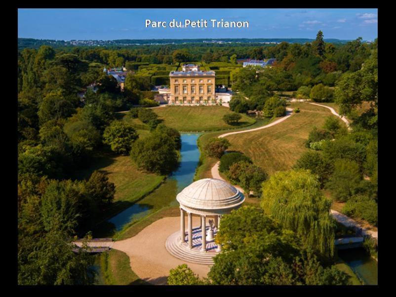 Ferienwohnung Au Petit Trianon Bleu Versailles Exterior foto